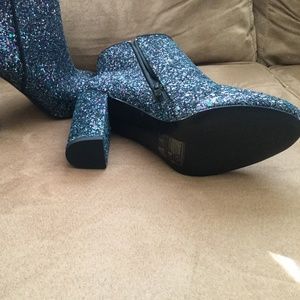 Glitter booties